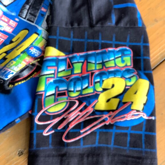VTG Rare NASCAR #24 Jeff Gordon Jeff’s Jet All Over Print T-Shirt Men’s Large - Picture 4 of 15